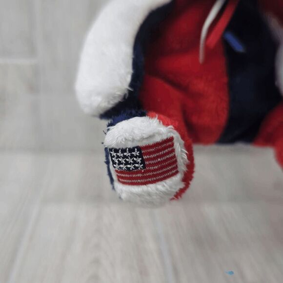 Ty Beanie Babies Patriot 2001 Retired Plush Stuffed Bear America Patriotic - Picture 5 of 7